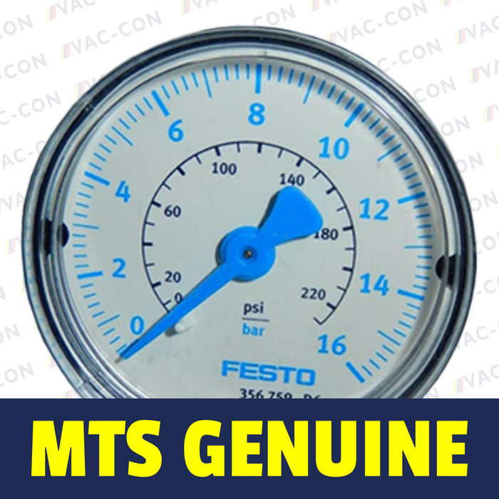 MTS Genuine Manometer for Service Unit - VAC-CON Ltd