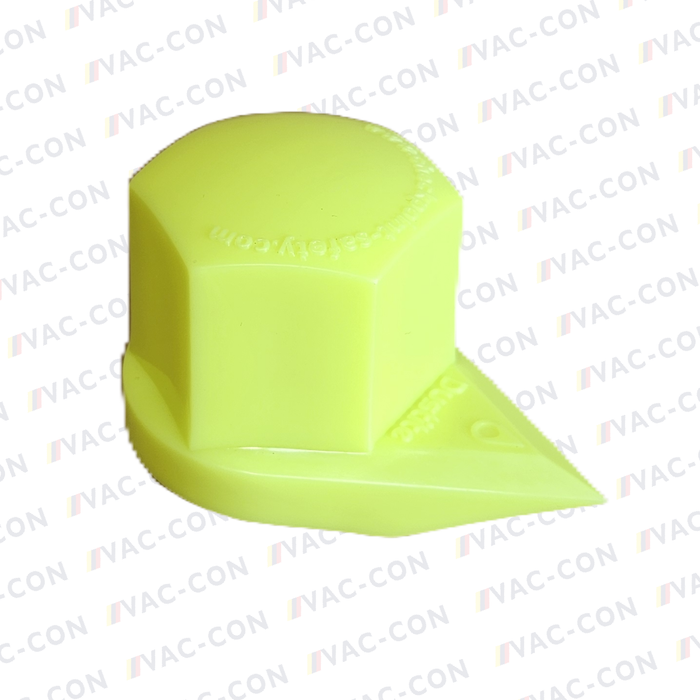 32mm Yellow Wheel Nut Bottom Indicator