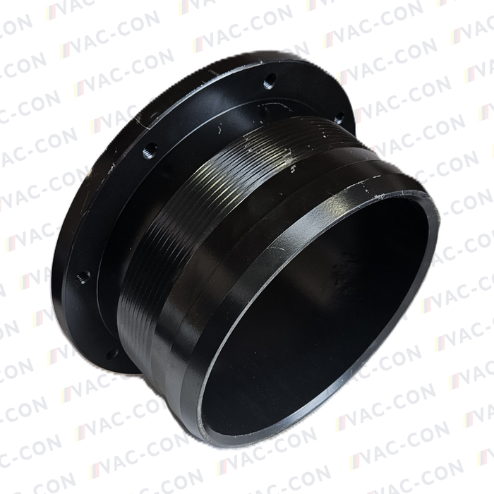 Bottom Connection piece flange shell for Connection with hose tail for RSP machines