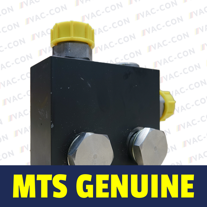 MTS Genuine Connecting Block for Hydraulic Motor - VAC-CON Ltd