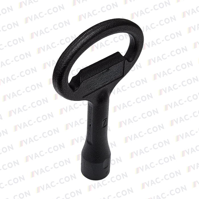 Key for insert square 7, Zinc die black powder-coated - VAC-CON Ltd