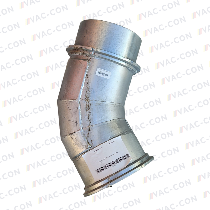 MTS Genuine Suction Tube 45° with Coupling