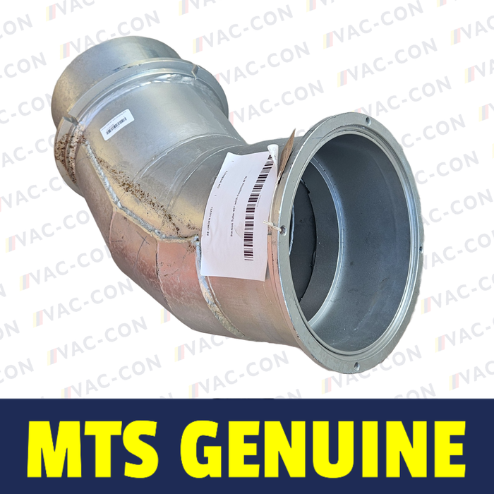 MTS Genuine Suction Tube 45° with Coupling