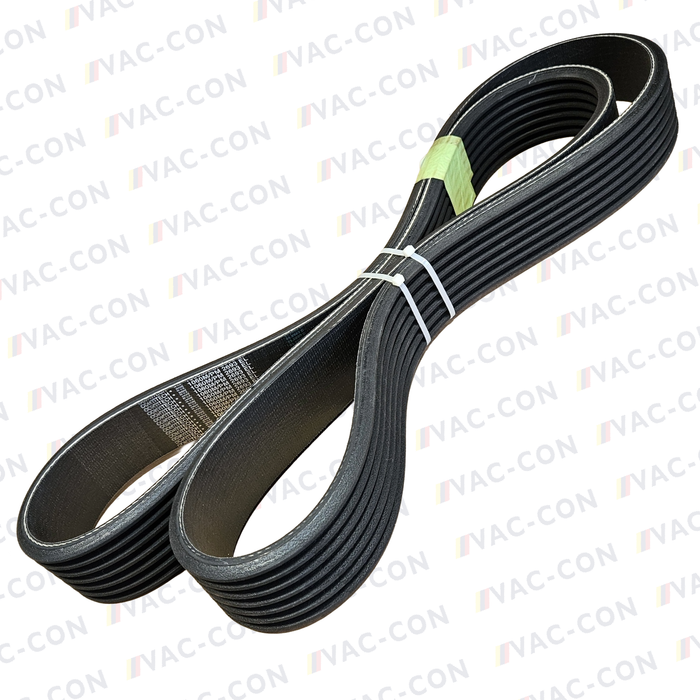 Turbine Driving Belt 2693mm PM 7 Poly Vee for early MTS 2 per truck required - VAC-CON Ltd
