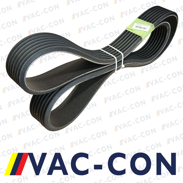 Turbine Driving Belt 2693mm PM 7 Poly Vee for early MTS 2 per truck required - VAC-CON Ltd