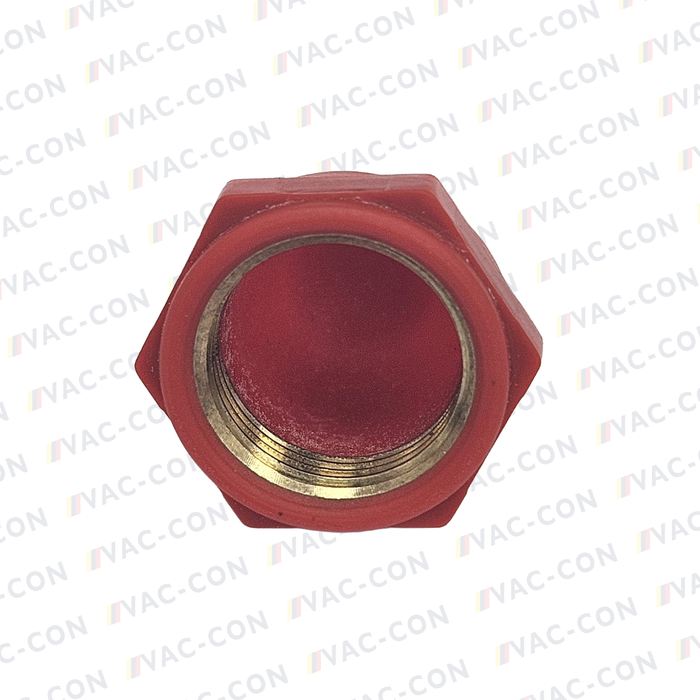 Gross Funk® 12mm Push button rubber cap RED / RED 70.108.1