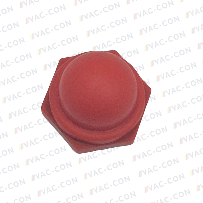 Gross Funk® 12mm Push button rubber cap RED / RED 70.108.1