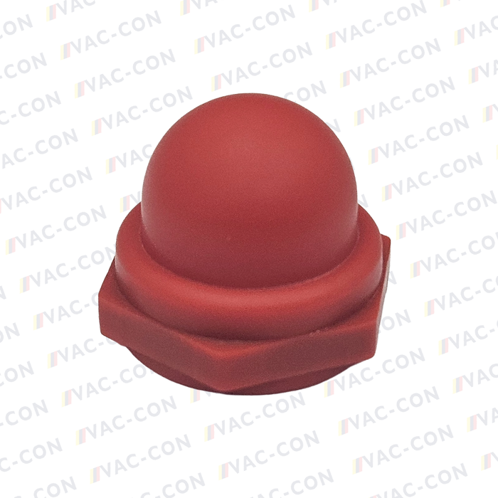 Gross Funk® 12mm Push button rubber cap RED / RED 70.108.1