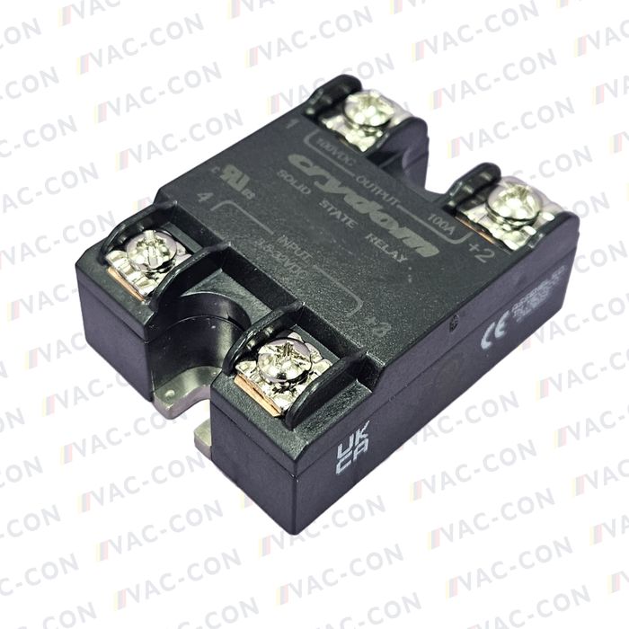 1-DC Series Solid State Relay, 100 A Load, Surface Mount, 100 V Load, 32 V Control for MTS Cooler Motor