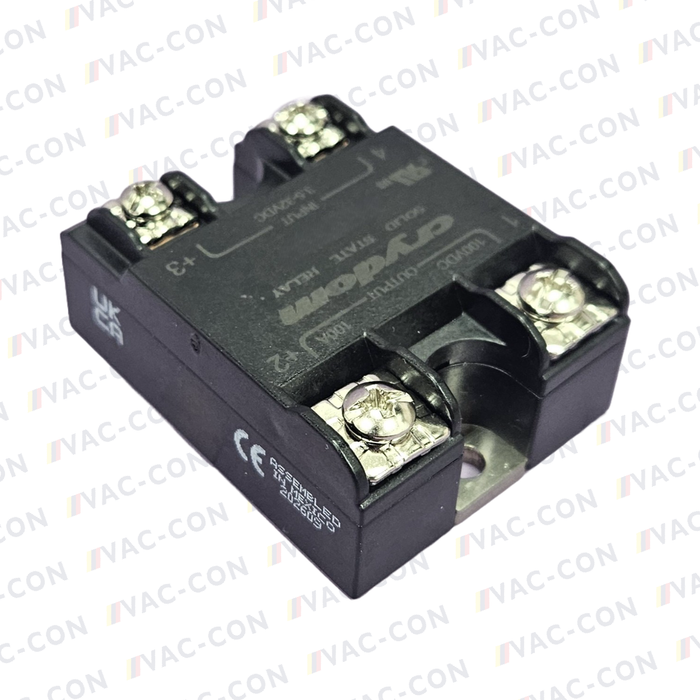 1-DC Series Solid State Relay, 100 A Load, Surface Mount, 100 V Load, 32 V Control for MTS Cooler Motor