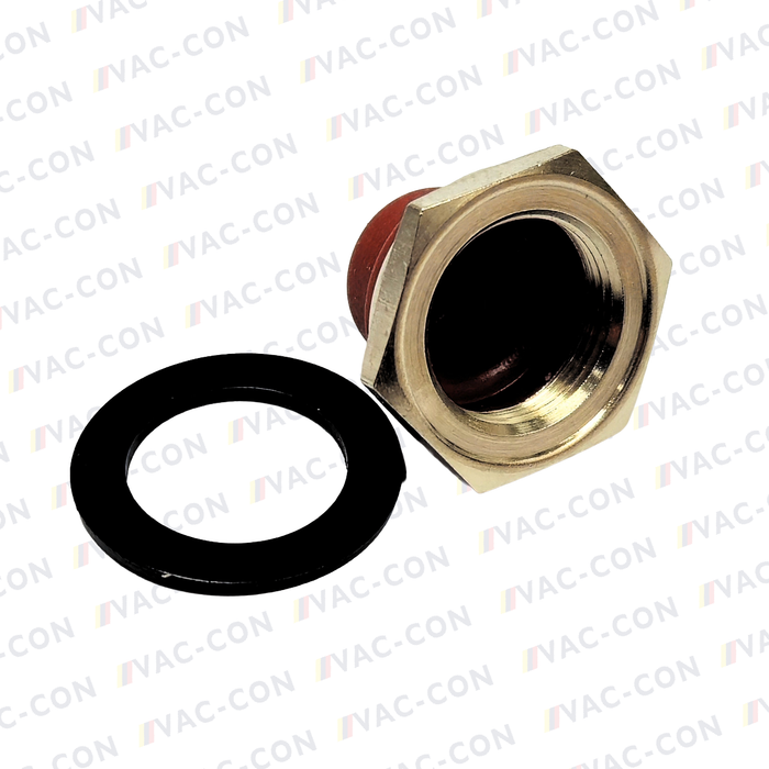 Gross Funk® 12mm Push button rubber cap RED 70.108.4