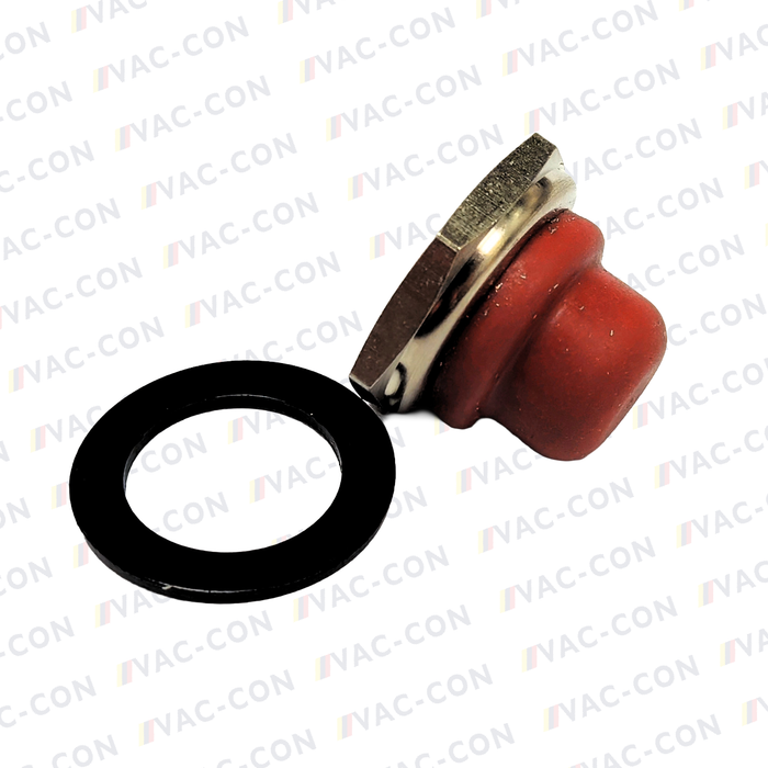 Gross Funk® 12mm Push button rubber cap RED 70.108.4
