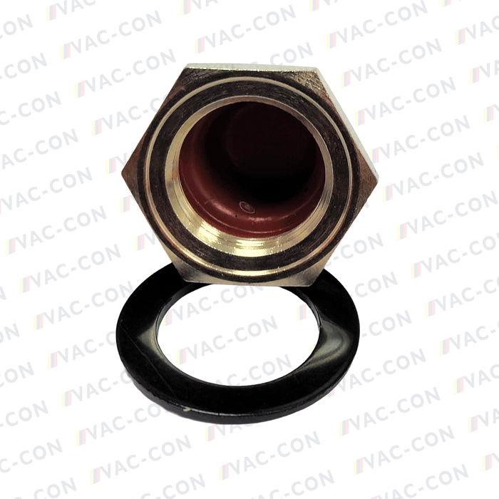 Gross Funk® 12mm Push button rubber cap RED 70.108.4