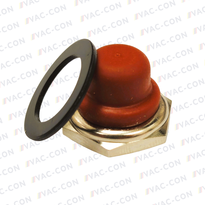 Gross Funk® 12mm Push button rubber cap RED 70.108.4