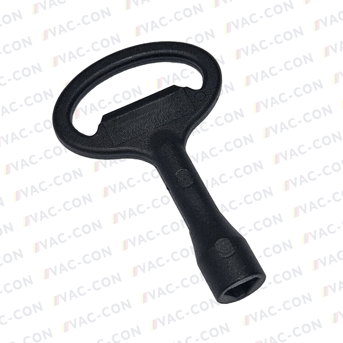 Key for insert triangular 8, Zinc die black powder-coated - VAC-CON Ltd