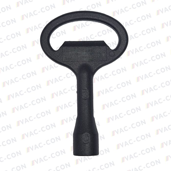 Key for insert triangular 8, Zinc die black powder-coated - VAC-CON Ltd