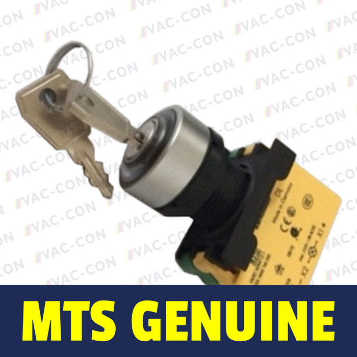 MTS Genuine Key Switch for Driver's Cab M22-WS - 2 Positions