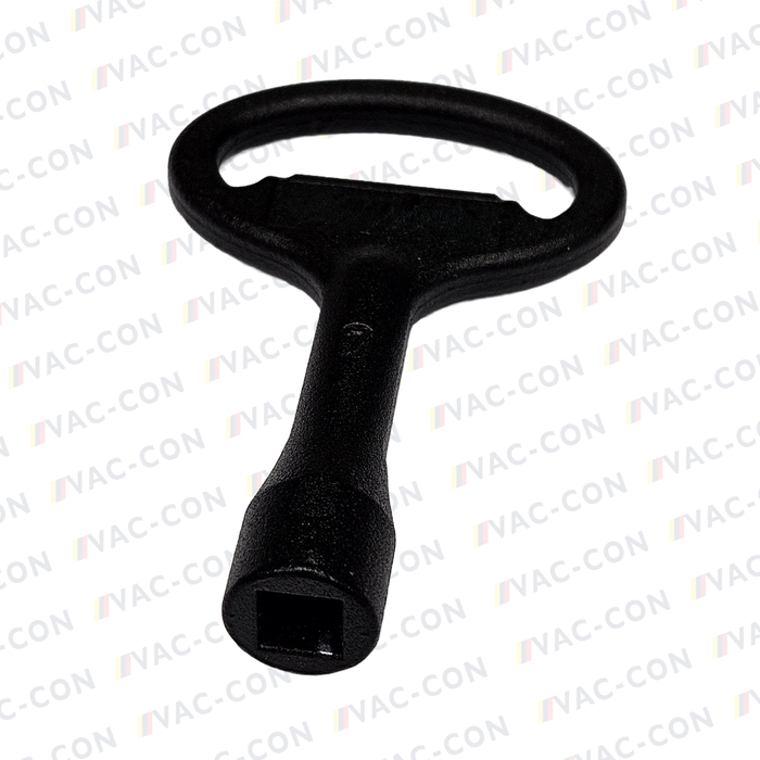 Key for insert square 7, Zinc die black powder-coated - VAC-CON Ltd