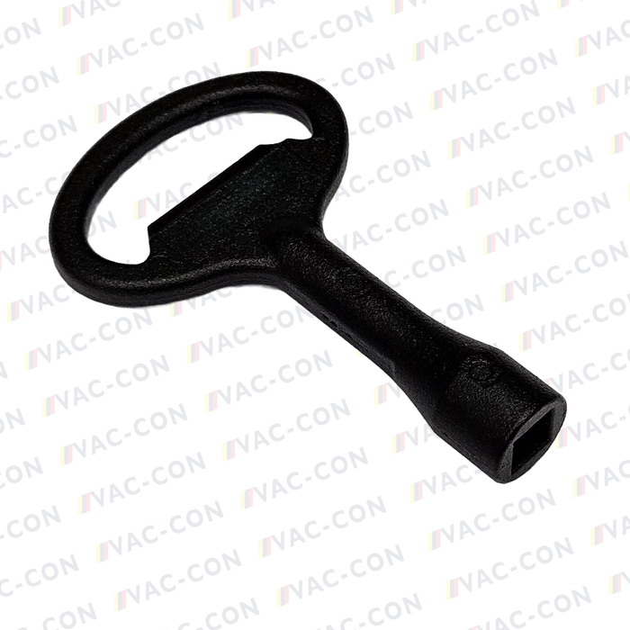 Key for insert square 7, Zinc die black powder-coated - VAC-CON Ltd