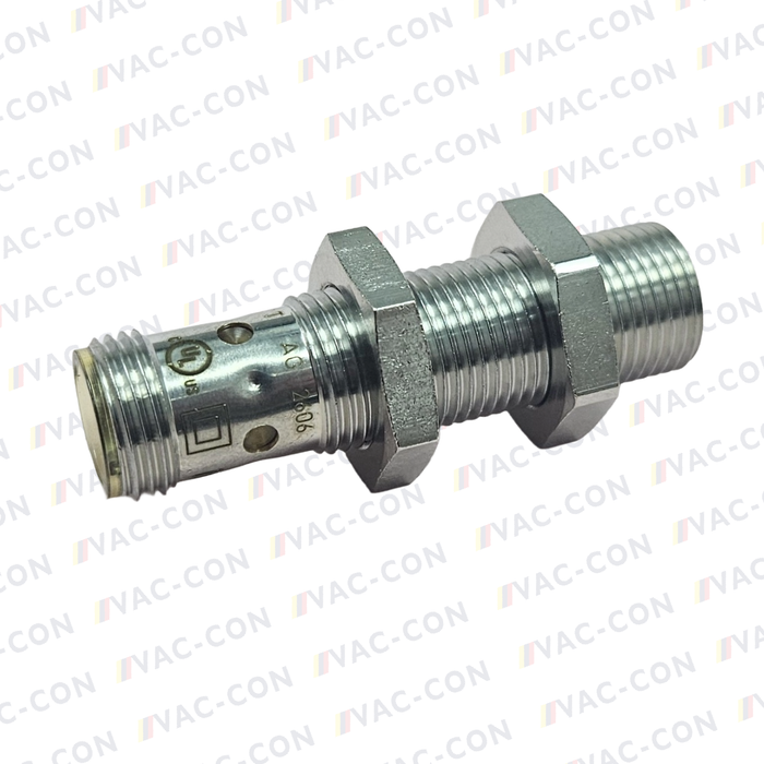 M12 x 1 Inductive RPM Proximity Sensor - Barrel PNP Output 4 mm Detection IP68 for compressor and fans - VAC-CON Ltd
