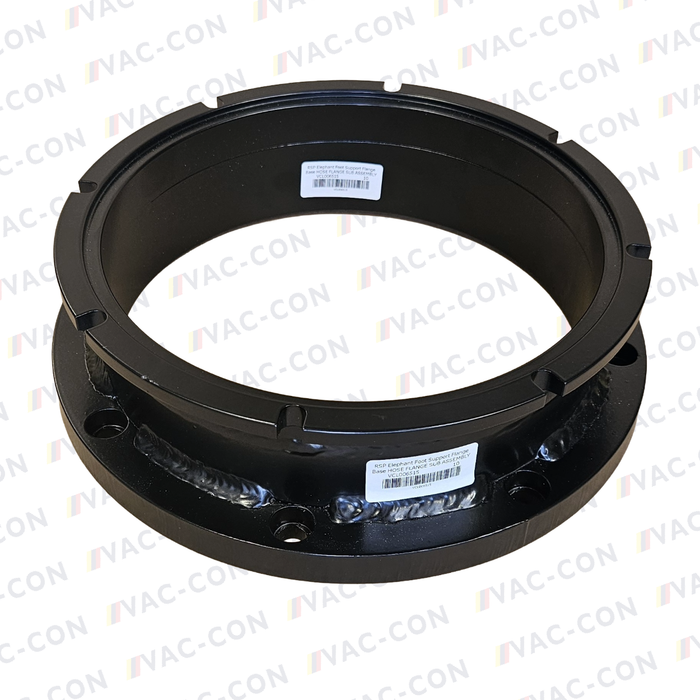 Elephant Foot Support Flange Base for RSP Machines HOSE FLANGE SUB ASSEMBLY A1-10-ASM POWDER COATED BLACK