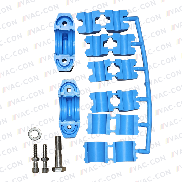 HOSE STOP 12-30mm BLUE Suitable for hose sizes from 12mm to 30mm with interchangeable inserts