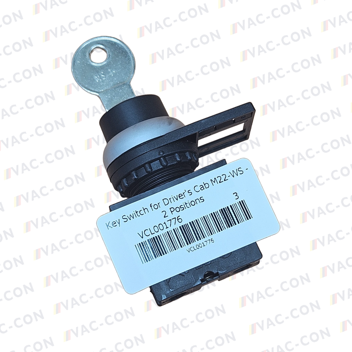 MTS Genuine Key Switch for Driver's Cab M22-WS - 2 Positions