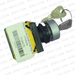 MTS Genuine Key Switch for Driver's Cab M22-WS - 2 Positions - VAC-CON Ltd
