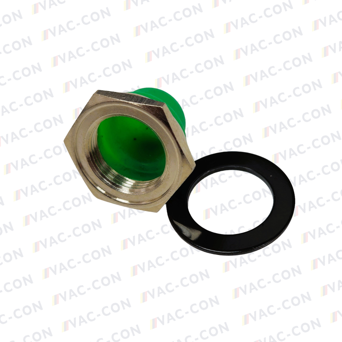 Gross Funk® 12mm Push button rubber cap GREEN 70.108.5
