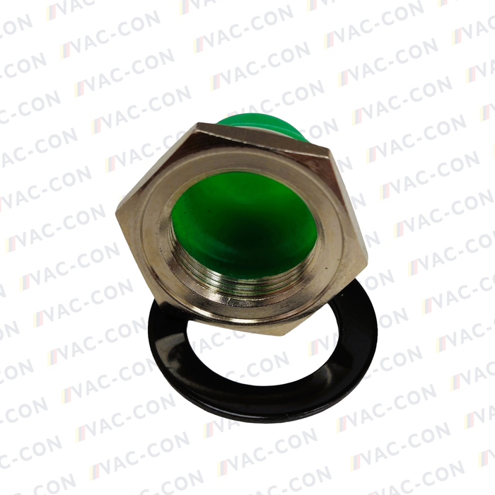 Gross Funk® 12mm Push button rubber cap GREEN 70.108.5