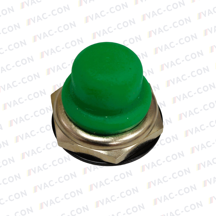 Gross Funk® 12mm Push button rubber cap GREEN 70.108.5
