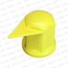 32mm Yellow Wheel Nut Top Indicator - VAC-CON Ltd