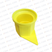 32mm Yellow Wheel Nut Top Indicator - VAC-CON Ltd