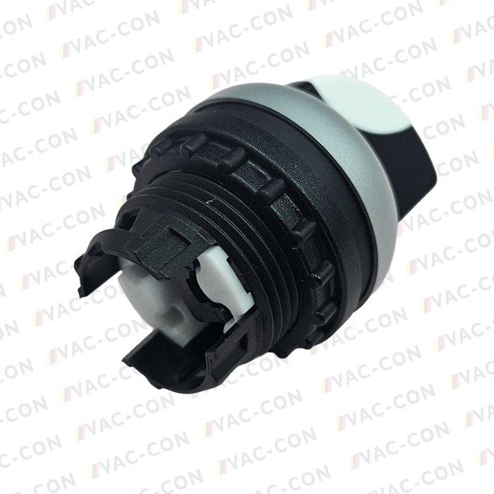 2 Position Selector Switch Head, 22mm Cutout, Black Handle IP66