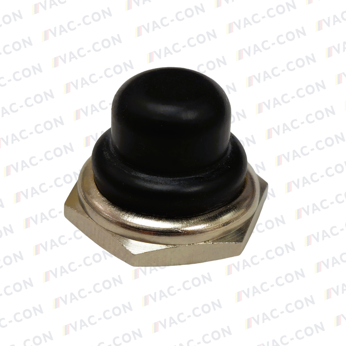 Gross Funk® 12mm Push button rubber cap BLACK 70.108.6