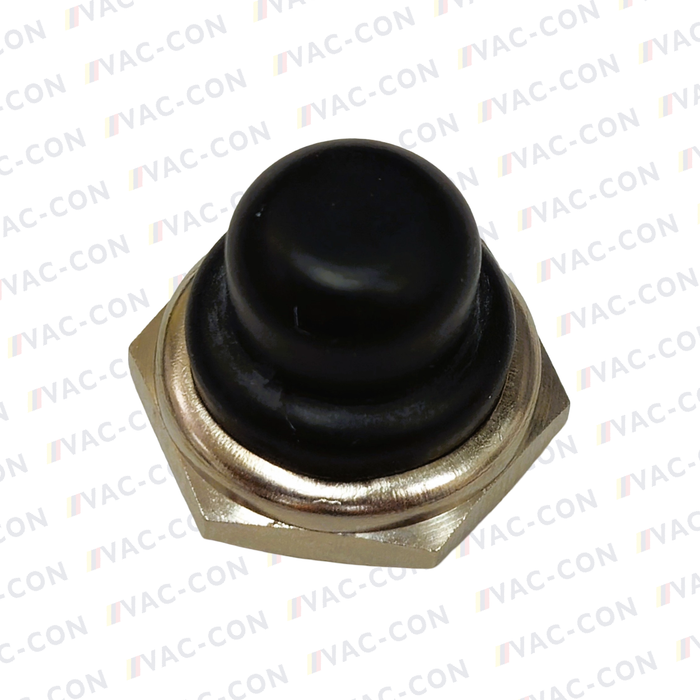 Gross Funk® 12mm Push button rubber cap BLACK 70.108.6