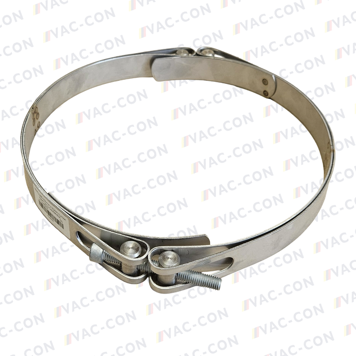 SUCTION HOSE CLAMP 280-305mm x 30mm Double Bolt for MTS & RSP Machines