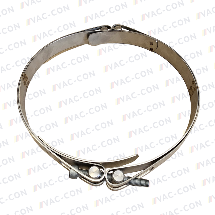 SUCTION HOSE CLAMP 280-305mm x 30mm Double Bolt for MTS & RSP Machines