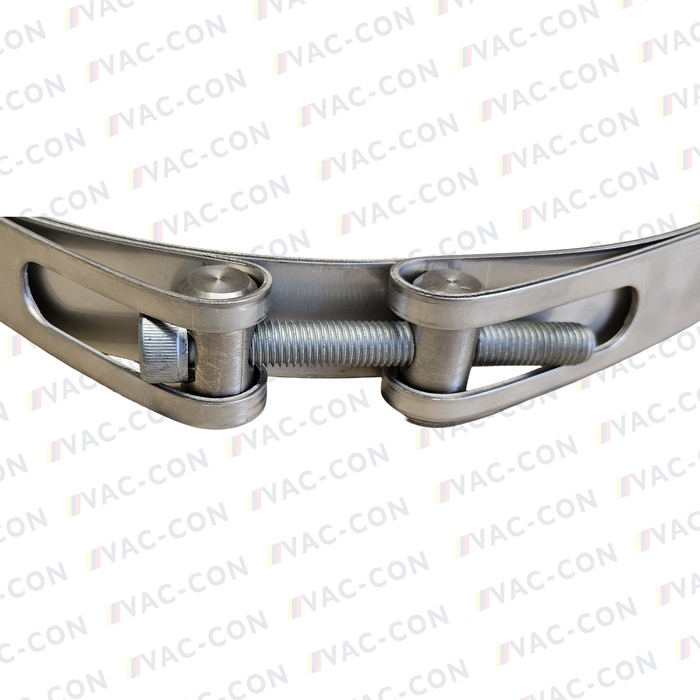 SUCTION HOSE CLAMP 280-305mm x 30mm Double Bolt for MTS & RSP Machines