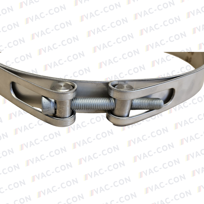 SUCTION HOSE CLAMP 280-305mm x 30mm Double Bolt for MTS & RSP Machines