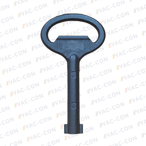 Straight Key for insert double bit 5, Zinc die black powder-coated - VAC-CON Ltd