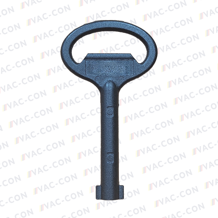 Straight Key for insert double bit 5, Zinc die black powder-coated