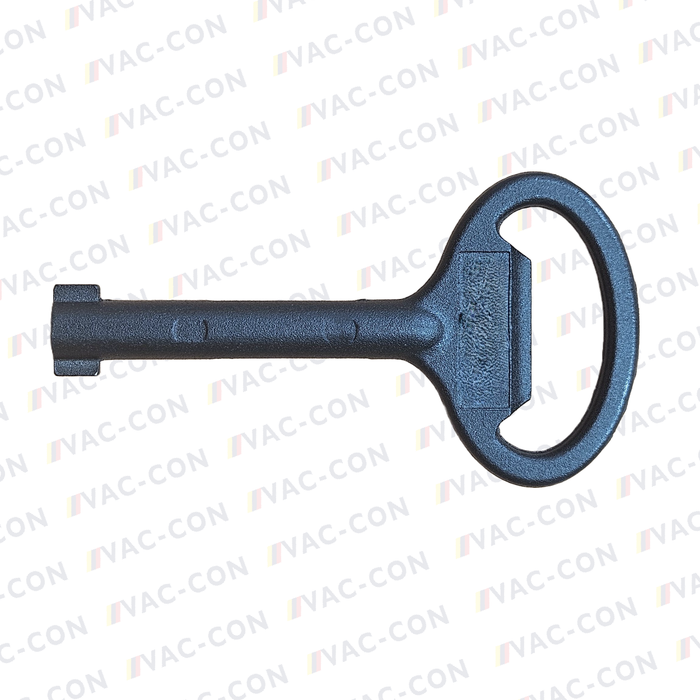 Straight Key for insert double bit 5, Zinc die black powder-coated