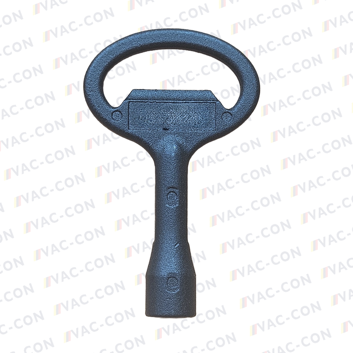 Key for insert triangular 7, Zinc die black powder-coated for MTS Machines