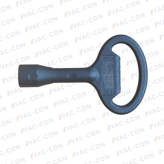 Key for insert triangular 7, Zinc die black powder-coated for MTS Machines