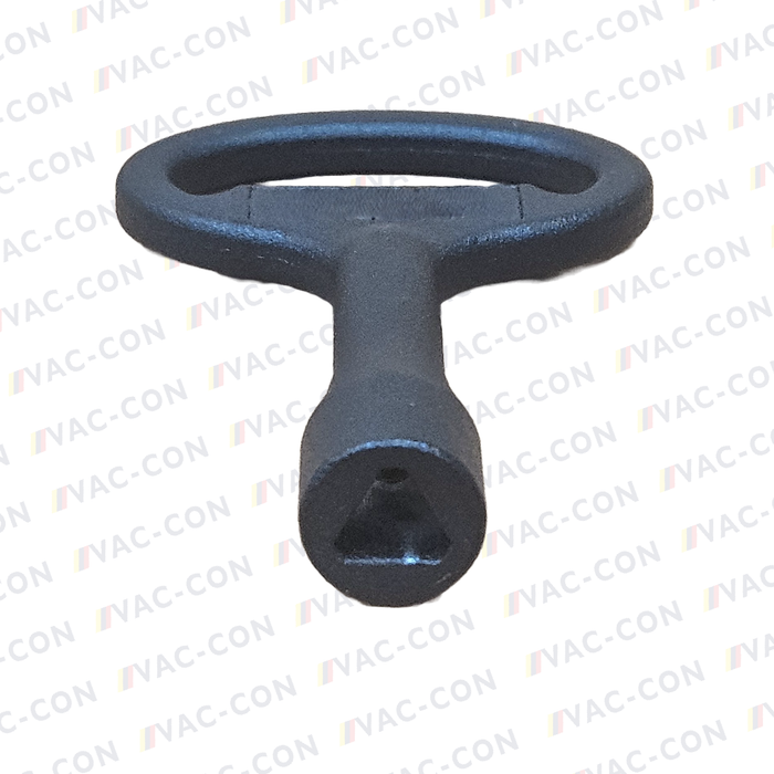 Key for insert triangular 7, Zinc die black powder-coated for MTS Machines