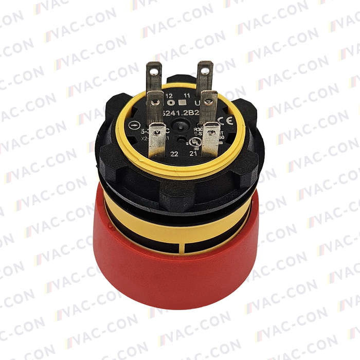 Gross Funk® stop button (red) with LED 04.767