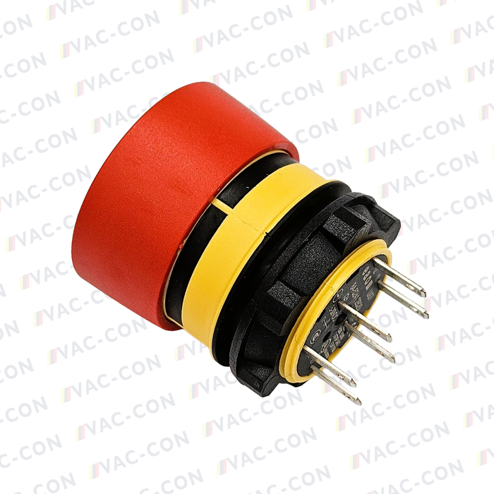 Gross Funk® stop button (red) with LED 04.767