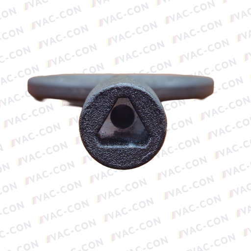 Key for insert triangular 7, Zinc die black powder-coated for MTS Machines - VAC-CON Ltd