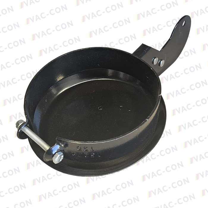 120mm Exhaust Rain Flap Cover Black